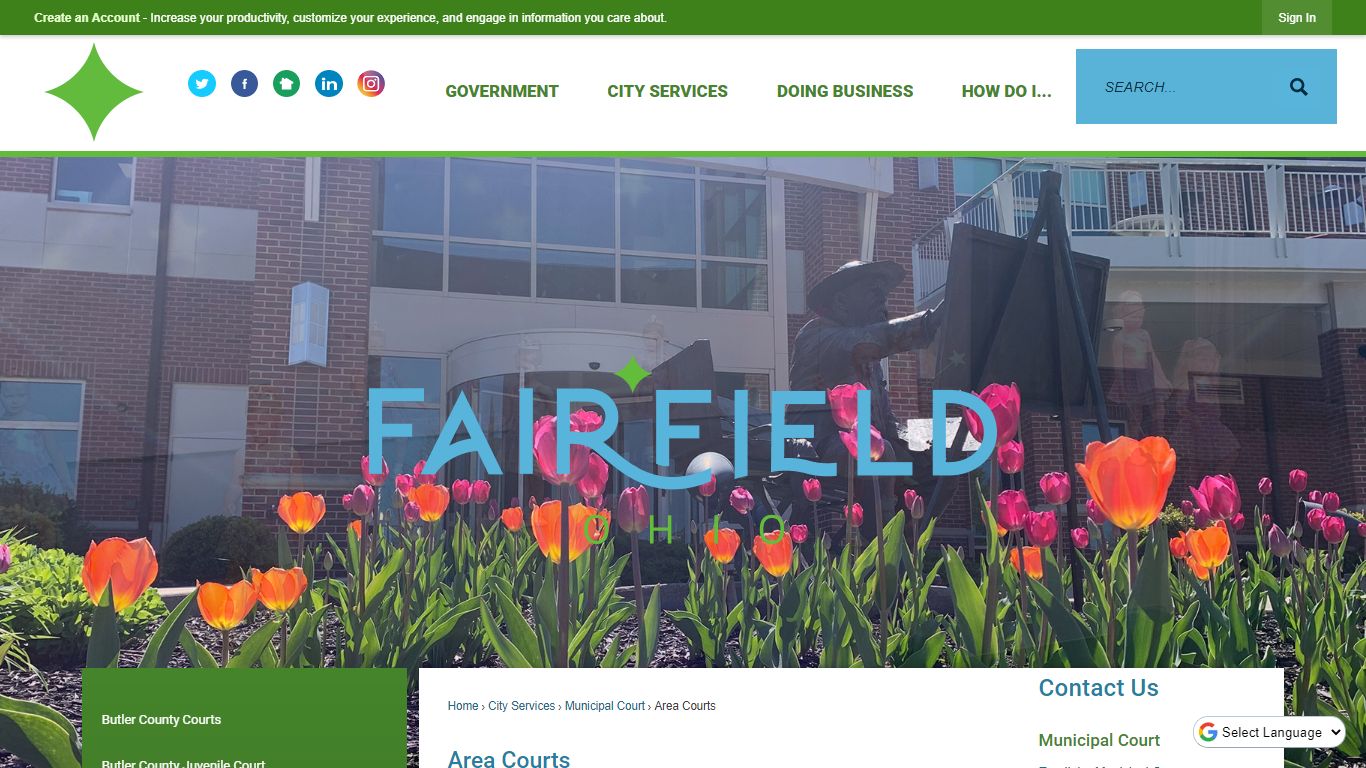 Area Courts | Fairfield, OH